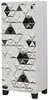 Kingakapp Kalune Design 869(VI), valge/must