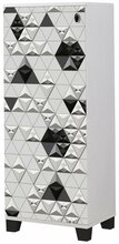 Kingakapp Kalune Design 869(VI), valge/must