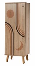 Kingakapp Kalune Design Vegas S 934, pruun/tumepruun, 38 x 50 x 135 cm