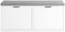 Jalatsipink Sobuy FSR147-W, 105 x 35 x 48 cm, valge/hall