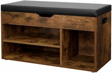Jalatsikapp Hurtmeblowy LHS30BX, 30 x 80 x 44 cm, pruun/must