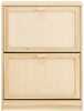 Jalatsikapp Sobuy FSR160-N, 60 x 24 x 80 cm, heledapruun/valge