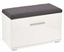 Jalatsikapp Halmar Lima ST2, 70 x 32 x 45 cm, valge