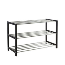 Jalatsiriiul Home4you Brody 23011, 3-korruseline, 80 x 31 x 50 cm, must/kroom
