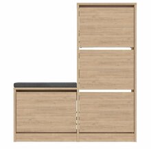 Kingakapp Kalune Design Dude, 26 x 105 x 118.5 cm, tamm