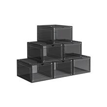 Kingakarbi komplekt Songmics, 12 tk, must