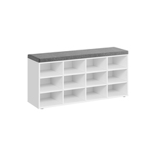 Jalatsipink Vasagle, 30.3 x 104 x 48 cm, klassikaline valge