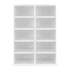 Kingakapp ModernHome, 30.5 x 42.5 x 61.5 cm, valge