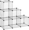 Jalatsikapp HOMCOM, 109 x 37 x 109 cm, must