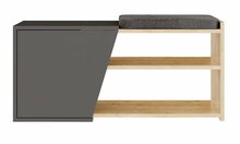 Kingakapp Kalune Design Fiona, 47 x 104 x 37 cm, pruun/hall