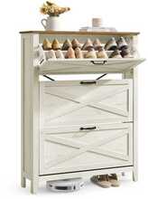 Kingakapp Vasagle Liry, 24 x 87 x 123.6 cm, valge