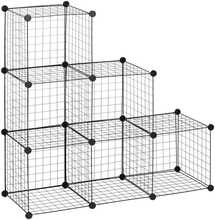 Jalatsikapp HOMCOM, 109 x 37 x 109 cm, must