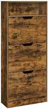 Jalatsikapp VASAGLE, 24 x 60 x 130 cm, vintagepruun