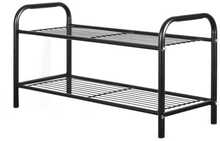 Jalatsiriiul Brunbeste Shelf Shoe Rack, 65 x 26 x 33 cm, must