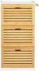 Jalanõudekapp Sobuy FSR108-WN, 30 x 112 x 55 cm, valge/pruun