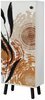 Kingakapp Kalune Design Vegas SB 968, 50 x 38 x 135 cm, valge/must