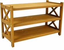 Jalatsiriiul Folkand Home Felix 2, 80 x 37 x 49 cm, pruun