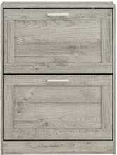 Jalatsikapp Sobuy FSR137-HG, 60 x 23 x 79 cm, hall/hõbedane
