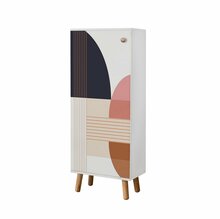 Kingakapp Kalune Design Vegas B 954, 38 x 50 x 135 cm, valge