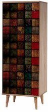 Kingakapp Kalune Design Filinta 723, 50 x 38 x 135 cm, sonoma tamm