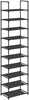 Kingariiul Songmics, 45 x 28 x 173 cm, must
