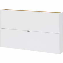 Kingakapp Germania GW-AMECA 4160-633, 140 x 83 x 18 cm, valge + Navarra tamm