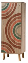 Kingakapp Kalune Design Vegas S 935, 38 x 50 x 135 cm, pruun/mitmevärviline