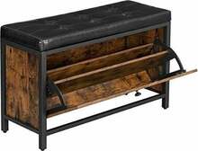Kingakapp Leobert LSB049B01, 80 x 30 x 51 cm, pruun/must