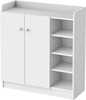 Jalatsikapp HOMCOM, 83 x 30 x 90 cm, valge