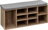 Jalatsikapp 5five Simply Smart, 105 x 34 x 49 cm, pruun