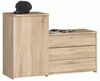 Jalatsikapp Meblocross S16, 33 x 98.4 x 68 cm, tamme värvi