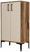Kingakapp Kalune Design Prag 845HCT4110, 35 x 60 x 111 cm, pruun/valge