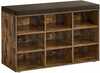 Jalatsipink Vasagle, 30,3 x 78,5 x 48 cm, vintagepruun