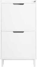 Kingakapp Sobuy FSR151-W, 80 x 25 x 108 cm, valge/hõbedane
