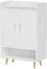 Kingakapp HOMCOM, 60 x 30 x 92 cm, valge