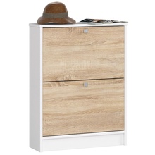 Kingakapp Akord, 20 x 60 x 80 cm, pruun/valge