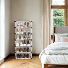 Jalatsiriiul Songmics LPC10W, 31 x 43 x 173 cm, valge