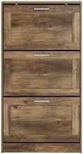 Jalatsikapp Sobuy FSR137-L-F, 60 x 23 x 115 cm, pruun/hõbe