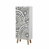 Kingakapp Kalune Design Vegas B 946, 38 x 50 x 135 cm, valge