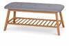 Pink jalatsiriiuliga Halmar ST15, 100 x 30 x 44 cm, pruun/hall
