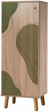Kingakapp Kalune Design Vegas S 925, 38 x 50 x 135 cm, tamm/roheline