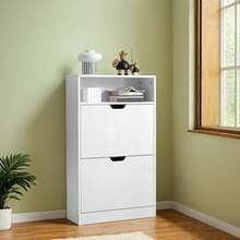 Jalatsikapp Vasagle LBC040X01, 24 x 60 x 102 cm, valge