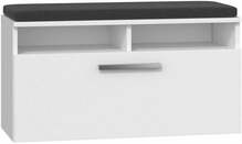 Jalatsikapp Top E Shop Riva, 85 x 35 x 46 cm, valge