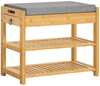 Esiku kingapink Sobuy FSR49-N, sahtliga, bambus