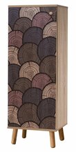Kingakapp Kalune Design Vegas S 939, 38 x 50 x 135 cm, sonoma tamm