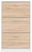 Kingakapp Black Red White Nepo Plus SFB3K, 70 x 17.5 x 120 cm, valge/tamm