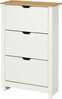 Kingakapp Homcom, 72 x 26 x 112 cm, valge