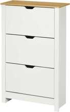 Kingakapp Homcom, 72 x 26 x 112 cm, valge