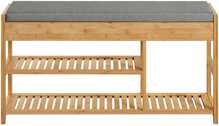 Jalanõudekapp Sobuy FSR47-N, 90 x 30 x 45 cm, pruun