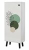 Kingakapp Kalune Design Vegas SB 964, valge/must/roheline, 38 x 50 x 135 cm